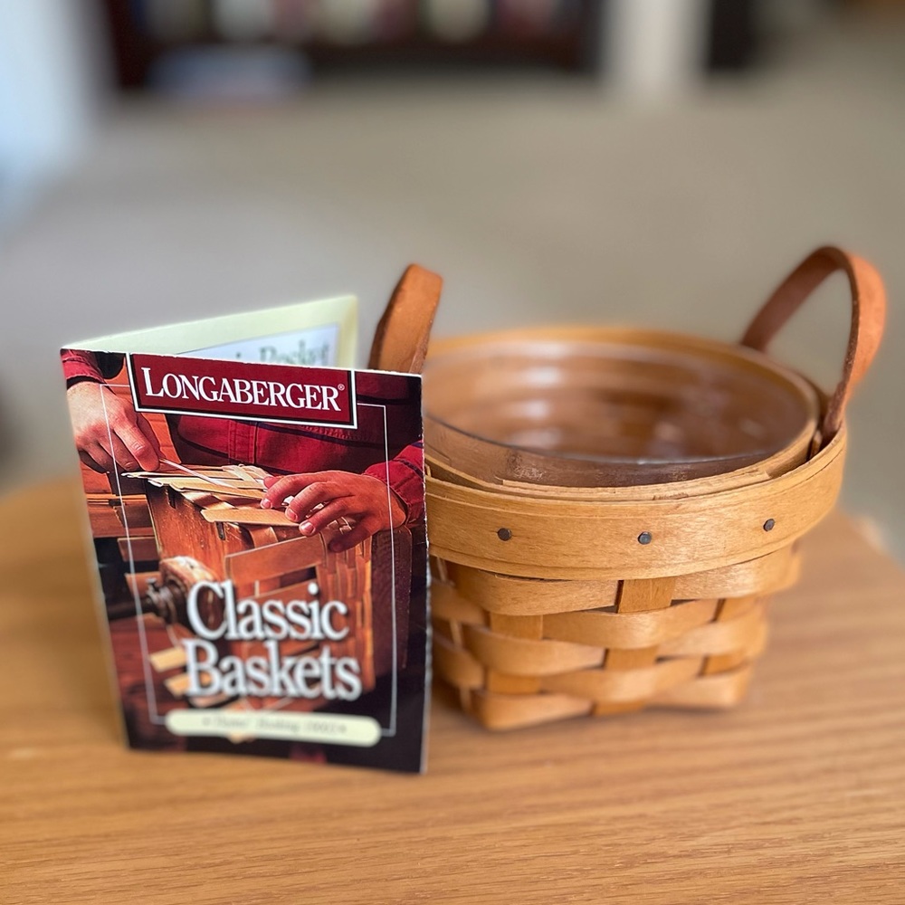 Longaberger Thyme Booking Basket
